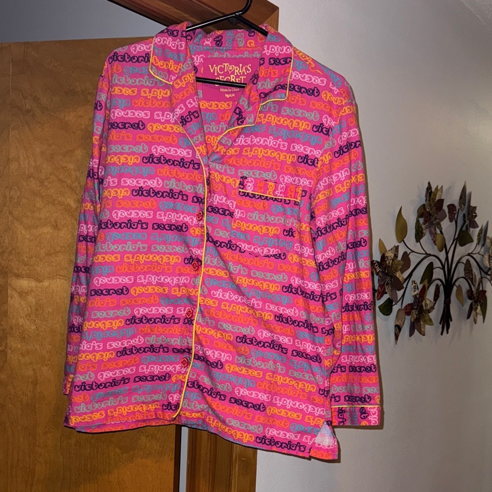 Victoria’s Secret flannel pajama set